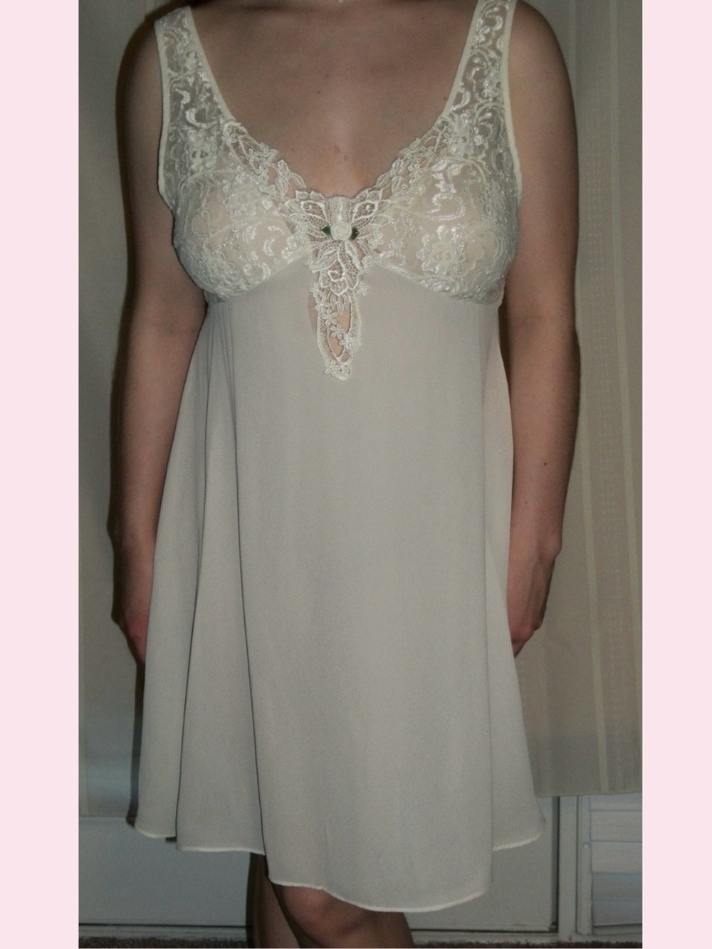 TWO PIECE Vintage Cinema Etoile peignoir with nightgown and cover🤍✨